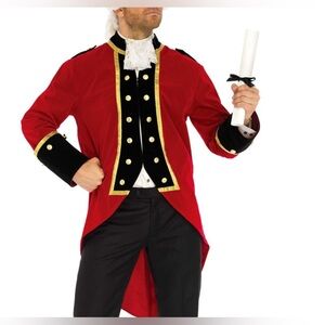 Leg Avenue mens Mens Velvet Regency Coat Costume